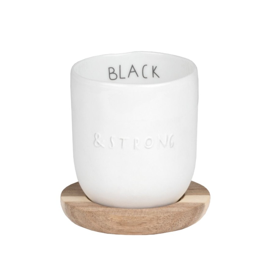 Dining Raeder | Guten Morgen. Kleine Becher "Black & Strong"