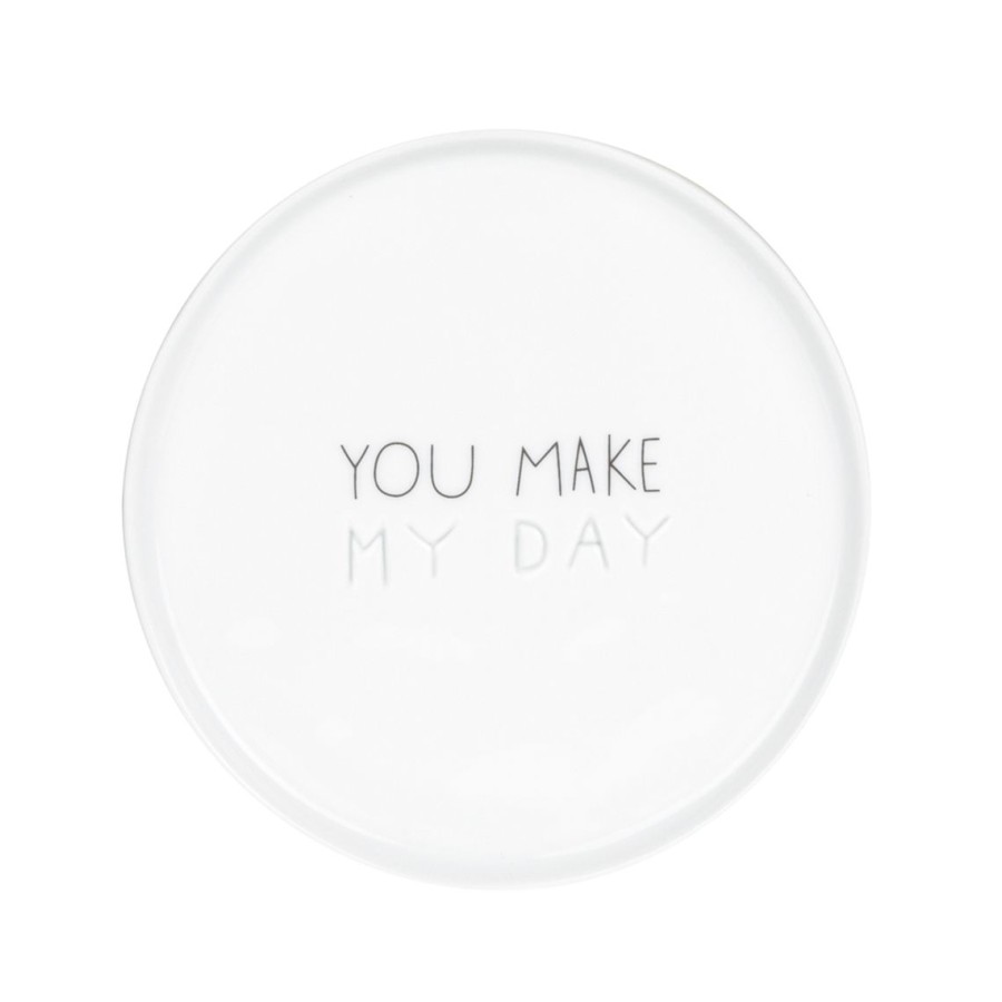 Dining Raeder | Guten Morgen. Teller Klein "You Make My Day"