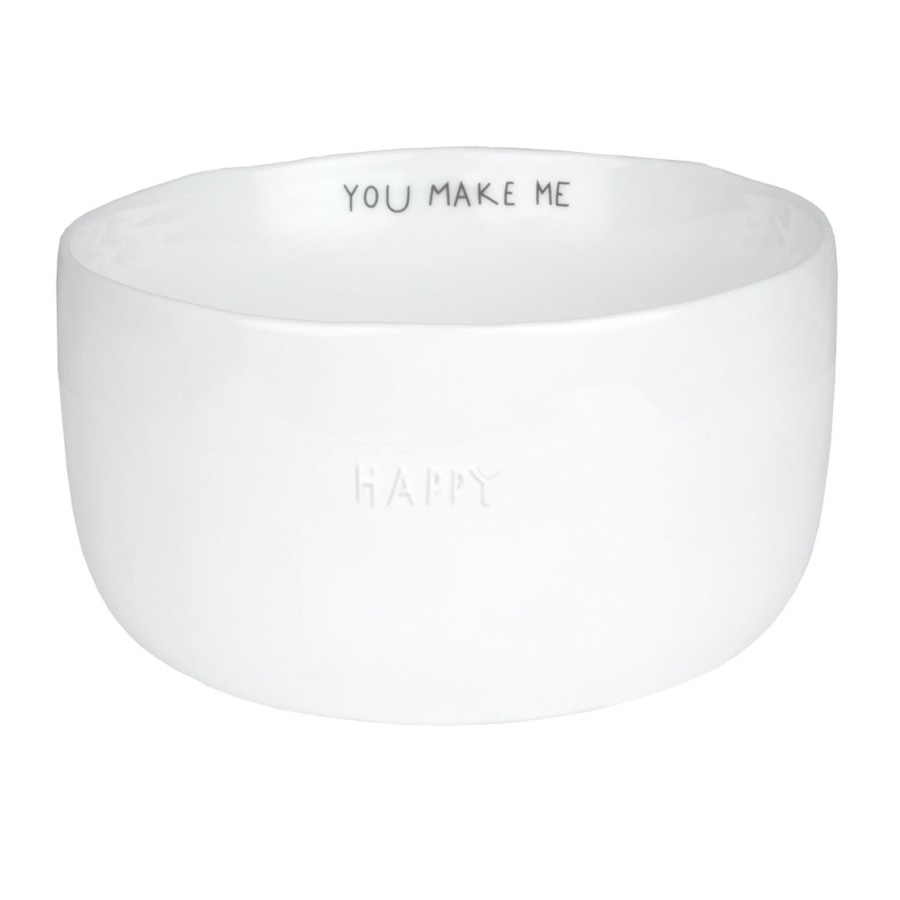 Themenwelten Raeder | Guten Morgen. Schale "You Make Me Happy"