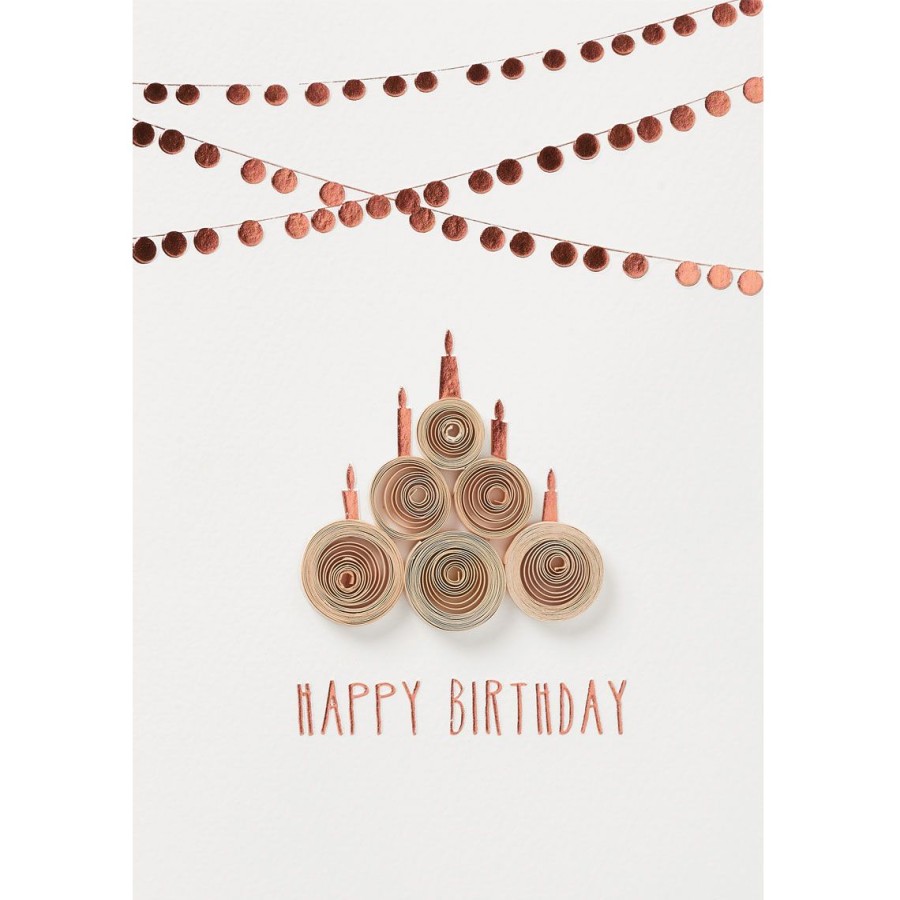 Office Raeder | Quilling Karte "Happy Birthday"