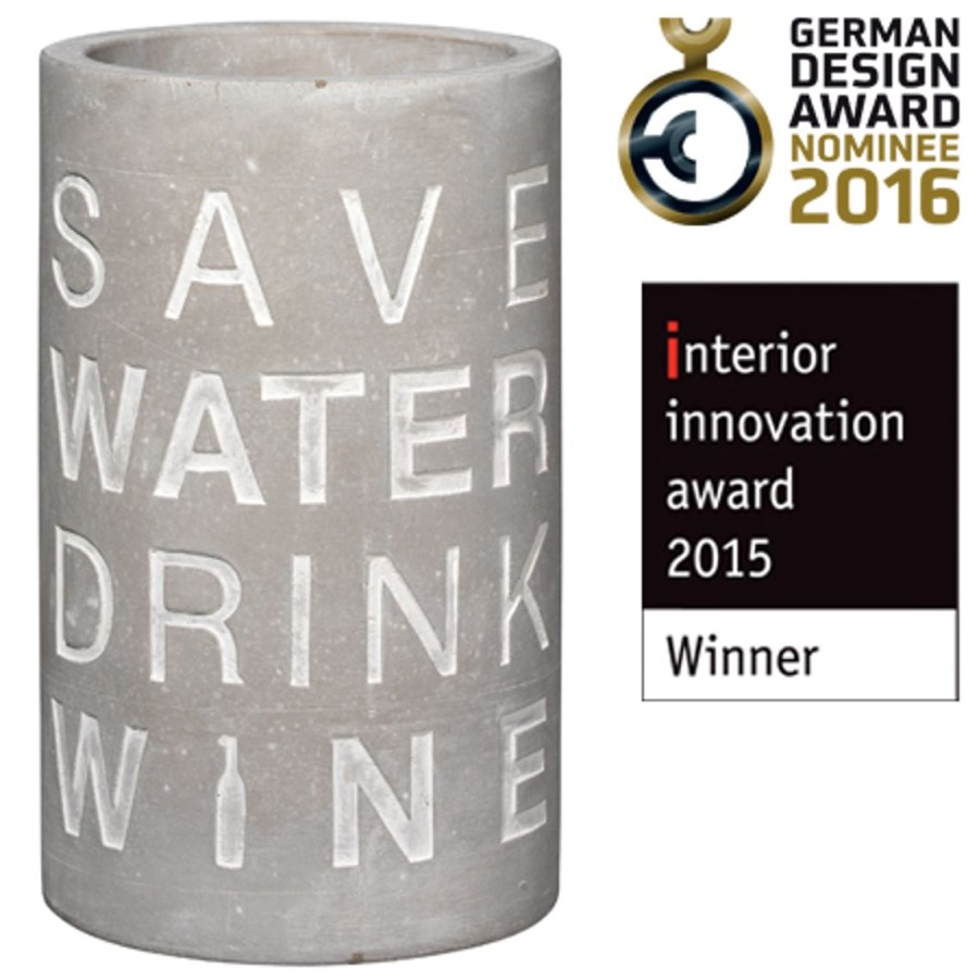 Giving Raeder | Weinkuhler "Save Water Drink Wine"