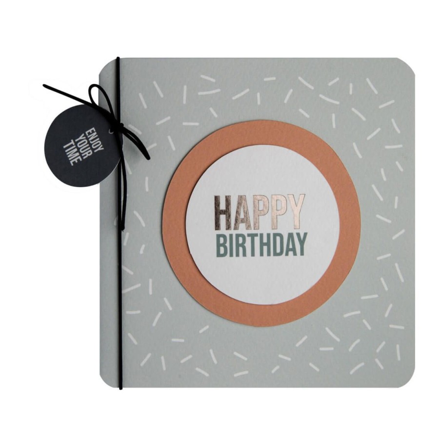 Office Raeder | Mittelpunktkarte "Happy Birthday"