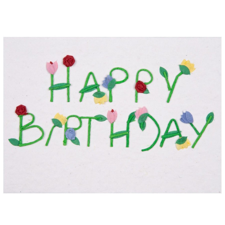 Office Raeder | Schrift Karte "Happy Birthday"