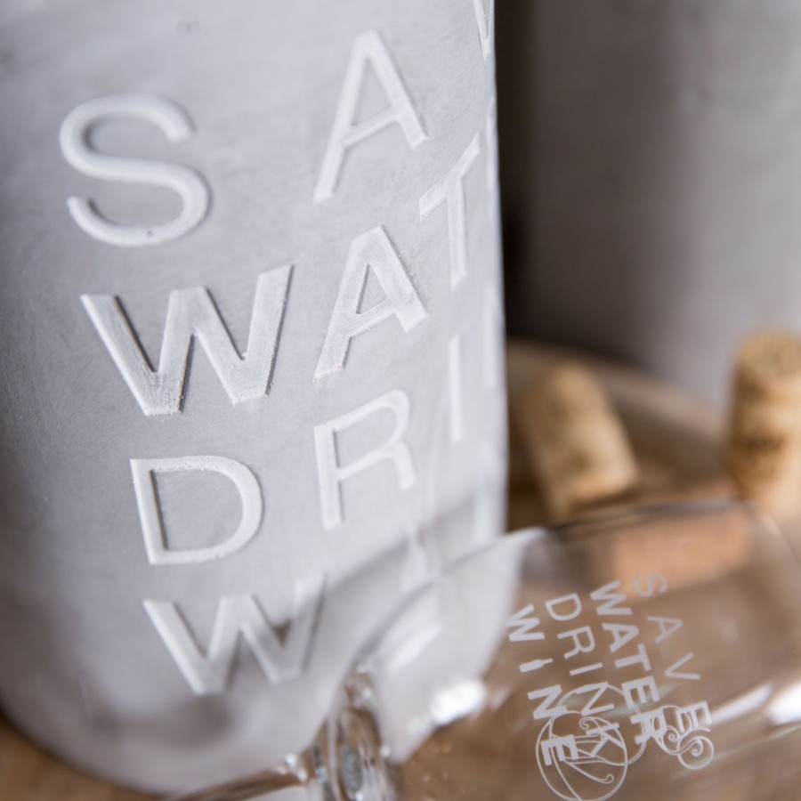 Seasons Raeder | Weinglas "Save Water Drink Wine"