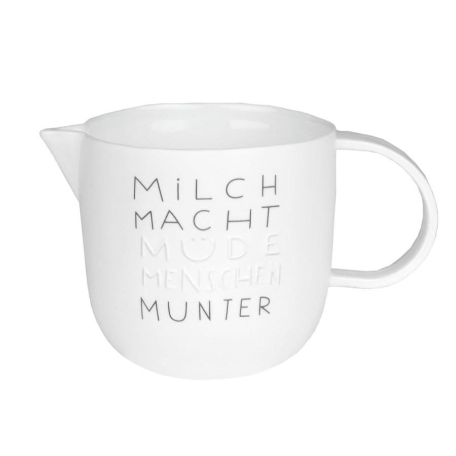 Dining Raeder | Guten Morgen. Milchkannchen "Milch Macht Mude Menschen Munter"