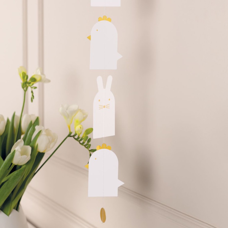 Ostern Raeder | Papierkette "Hase Und Huhn"