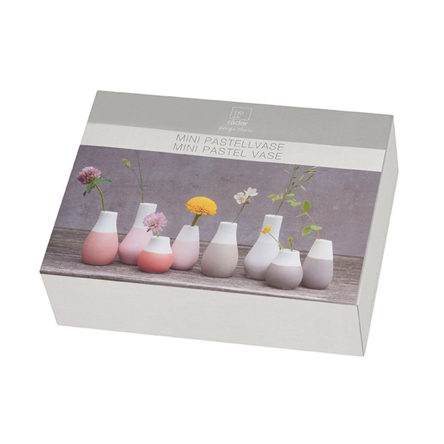 Giving Raeder | Mini Pastellvasen "Set Aus 4"