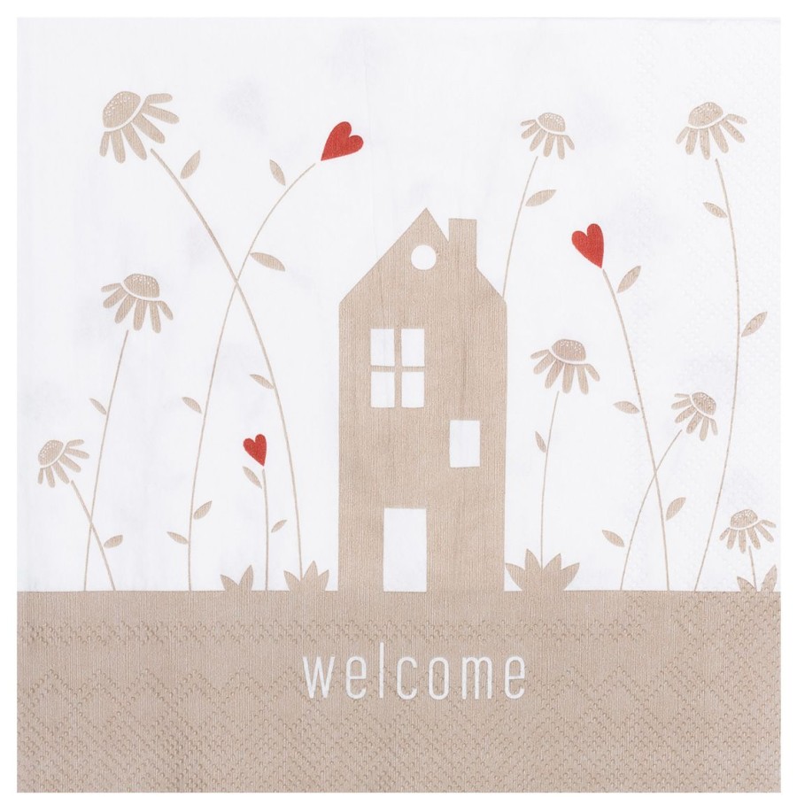 Dining Raeder | Serviette "Welcome"