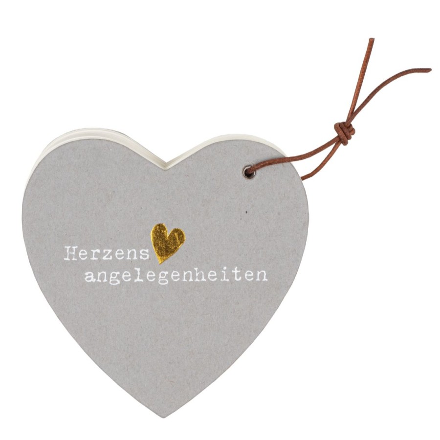 Office Raeder | Notizblock. Heart Notes "Herzensangelegenheiten"