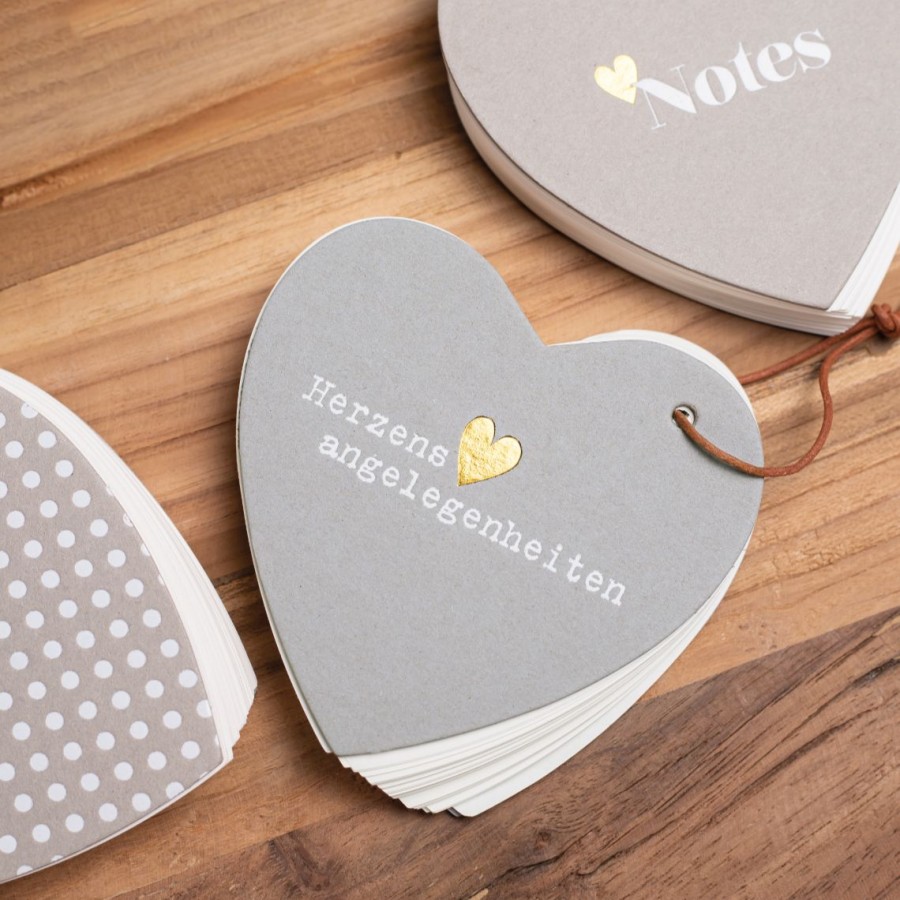 Office Raeder | Notizblock. Heart Notes "Herzensangelegenheiten"