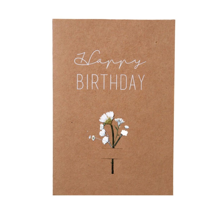 Office Raeder | Blumenkarte "Happy Birthday"